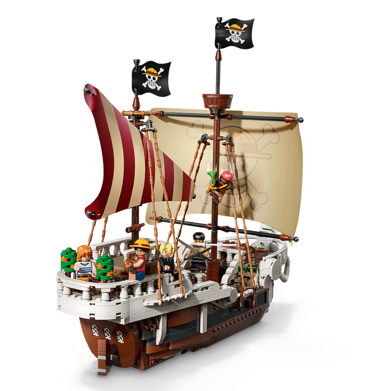 One Piece Lego - Pirate Ship Going Merry