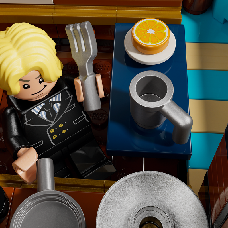 One Piece Lego - Pirate Ship Going Merry