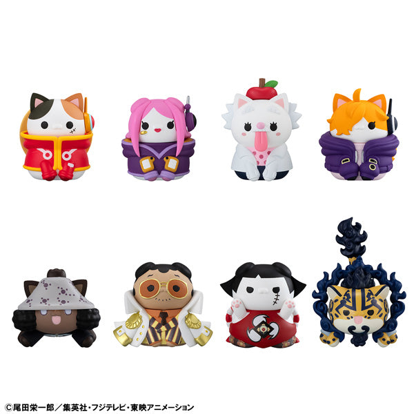 One Piece Mega Cat Project - Nyampis Nyan! Egghead Edition Complete Set of 8 Types