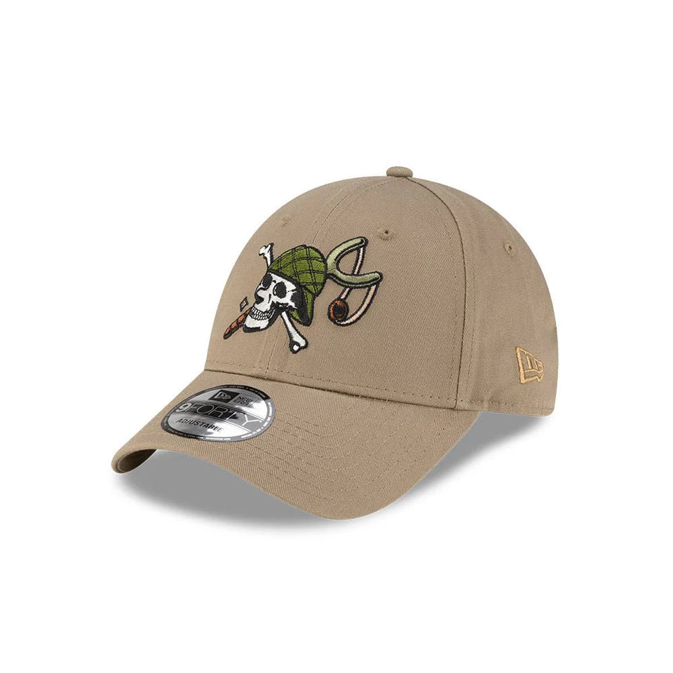 One Piece Netflix x NEW ERA 9THIRTY Cap - Usopp British Khaki