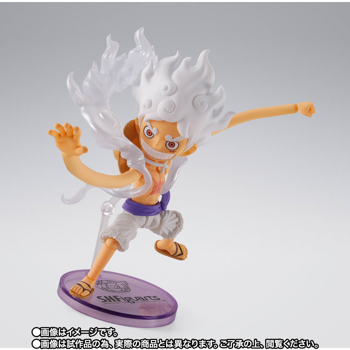One Piece S.H.Figuarts World Collectable Figure × S.H.Figuarts - Monkey D. Luffy Gear5
