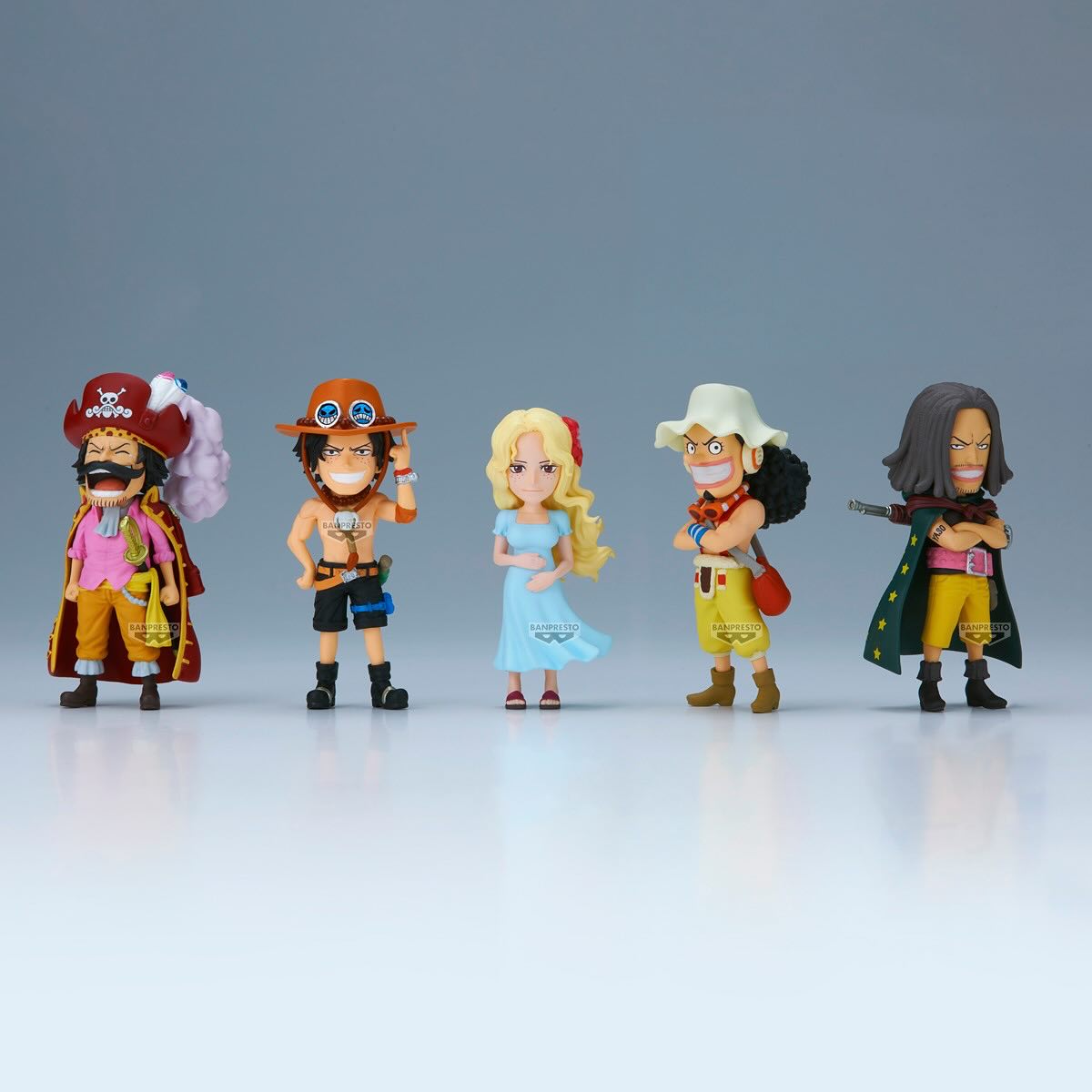 One Piece World Collectible Figures - Parent and Child Bloodline II Complete Set of 5 Types