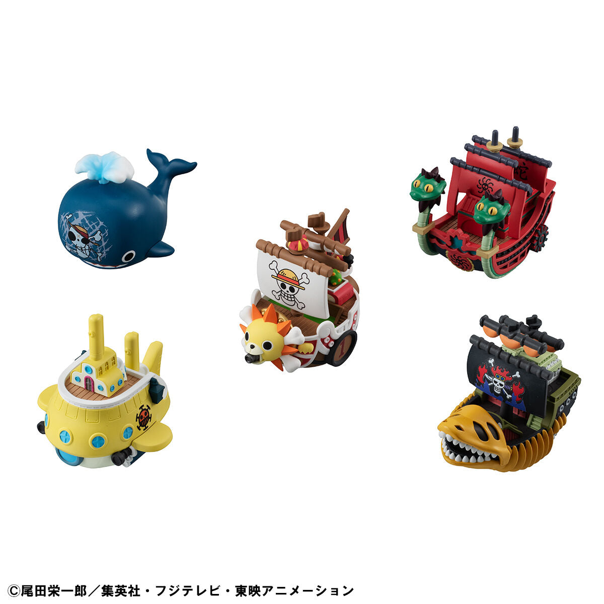 One Piece Yura Collection Series Figures - Grand Line Collection Set Vol.2