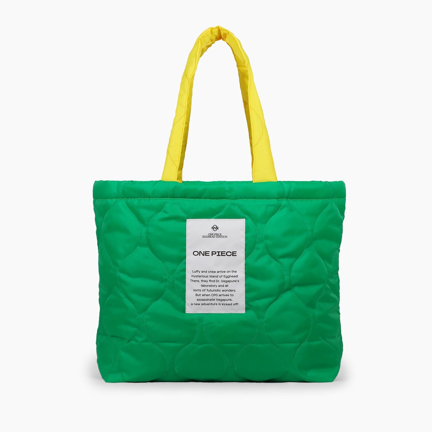 One Piece × Daimaru Matsuzakaya Egghead Edition - Quilted Tote Bag (5 Colors)