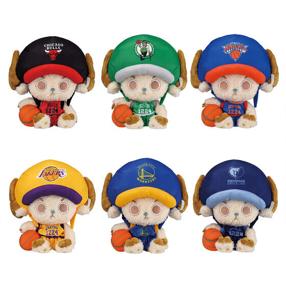One Piece x NBA - Choppers Plush (6 Types) [Pre-Order May 2026