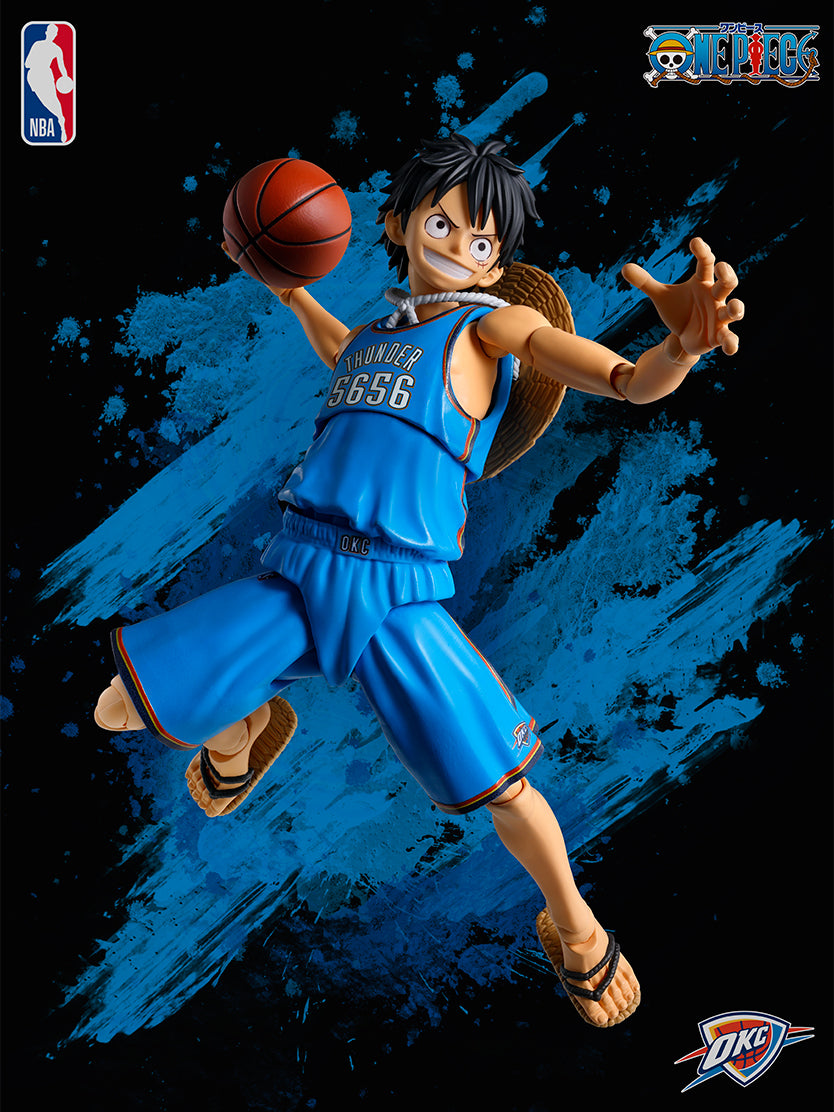 One Piece x NBA S.H.Figuarts - Monkey D. Luffy Oklahoma City