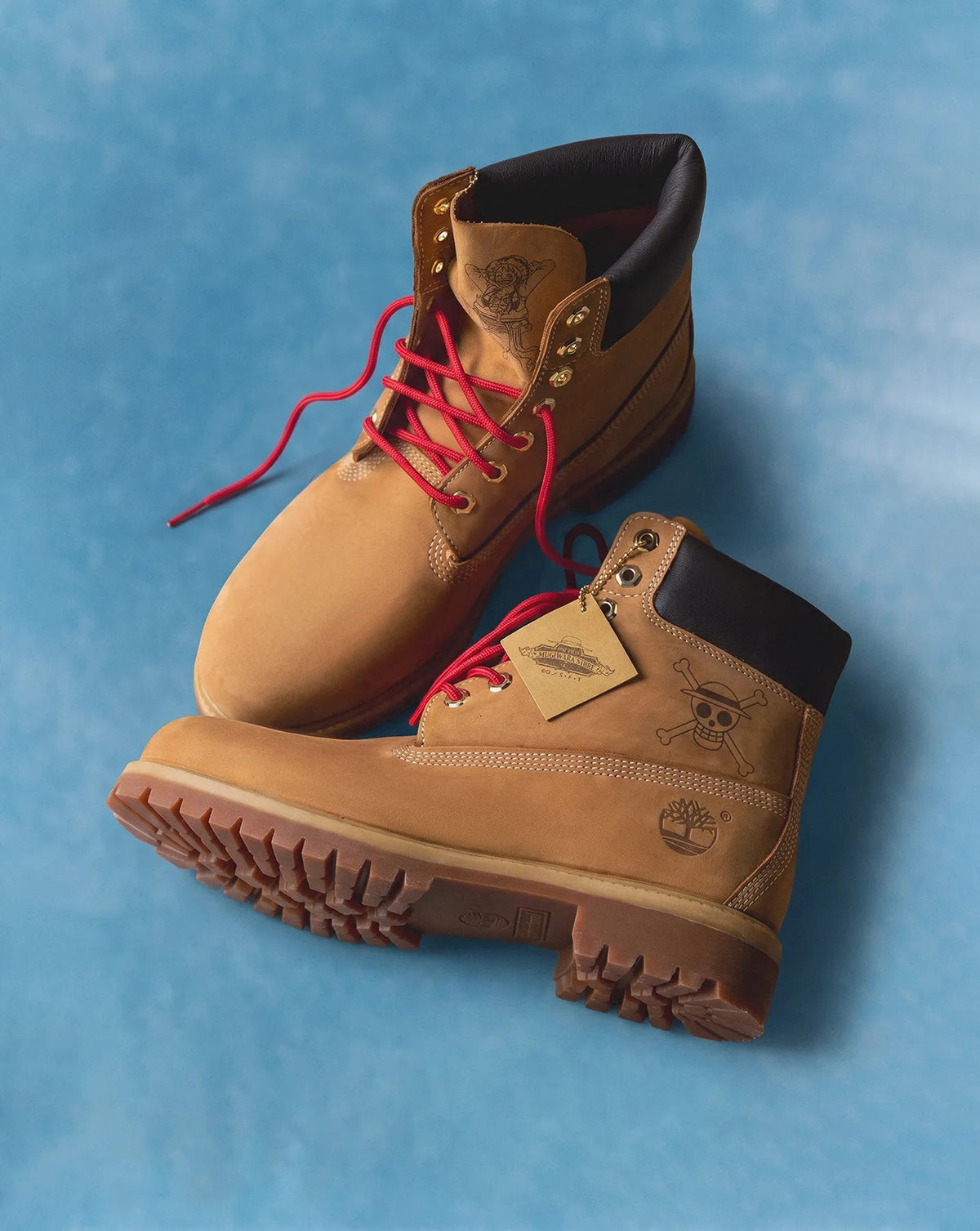 One Piece x Timberland Collaboration - Waterproof Boots Luffy
