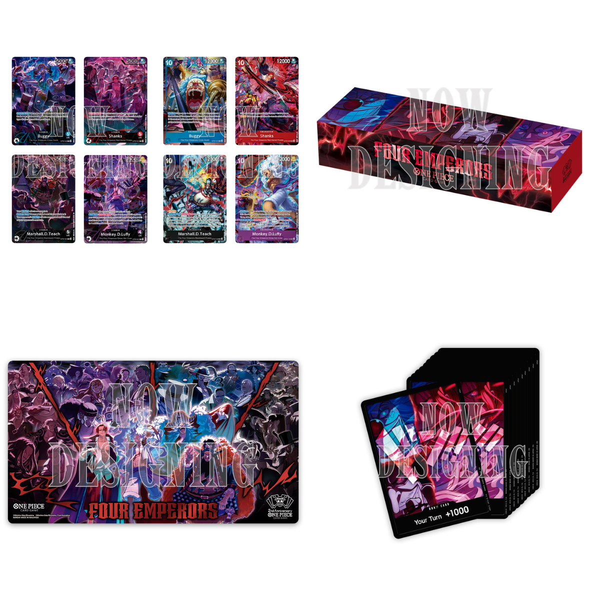 One Piece Card Game 2nd Anniversary - English Set Design One Piece Card Game 2nd Anniversary - English Set Design