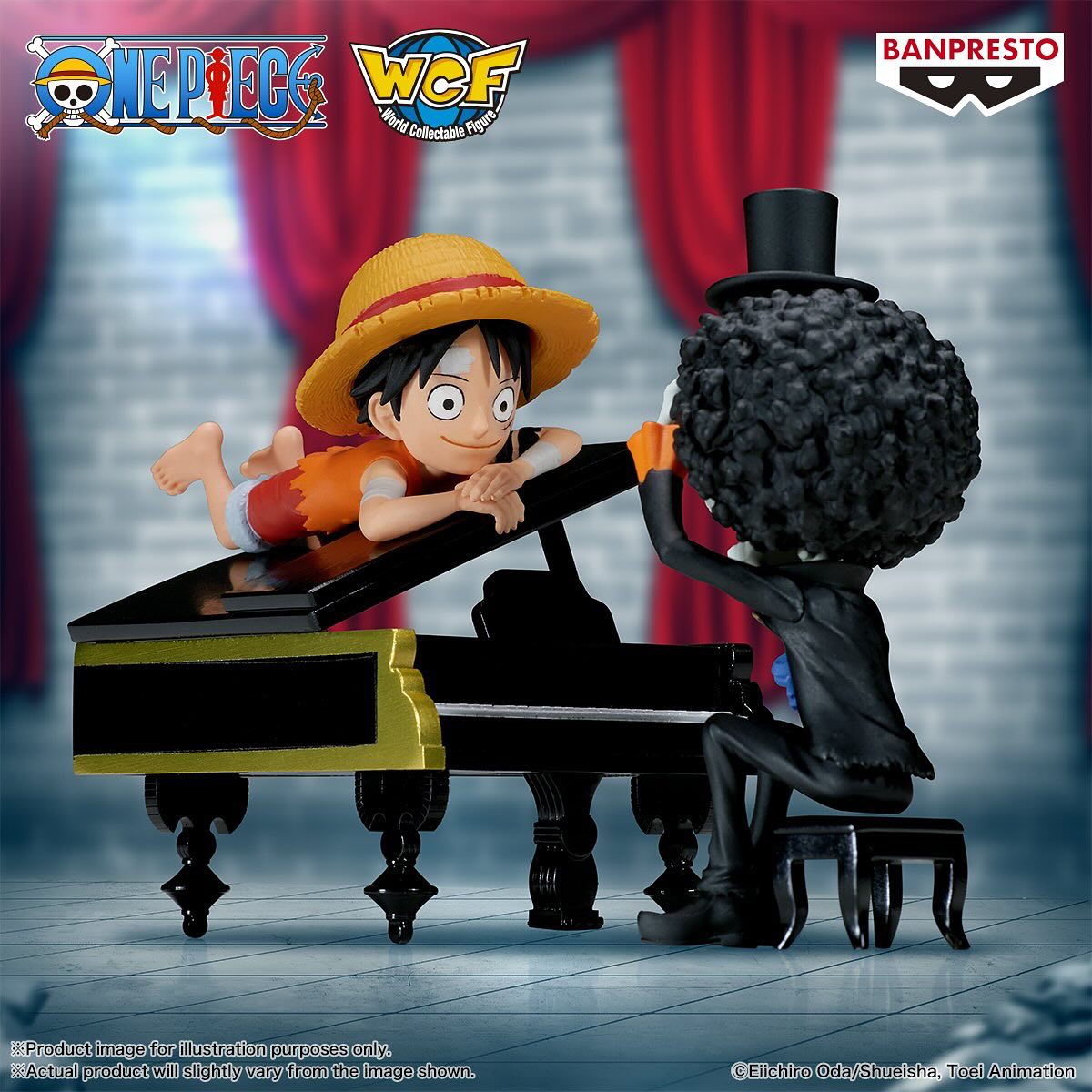 One Piece World Collectible Figures - Log Stories Monkey D. Luffy & Brook Is that so...? Is he doing well...?!