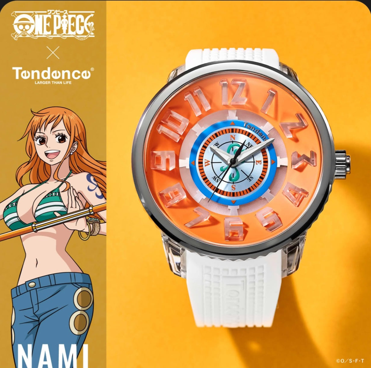 One Piece x Tendence Collaboration Watch - Nami model TY532025