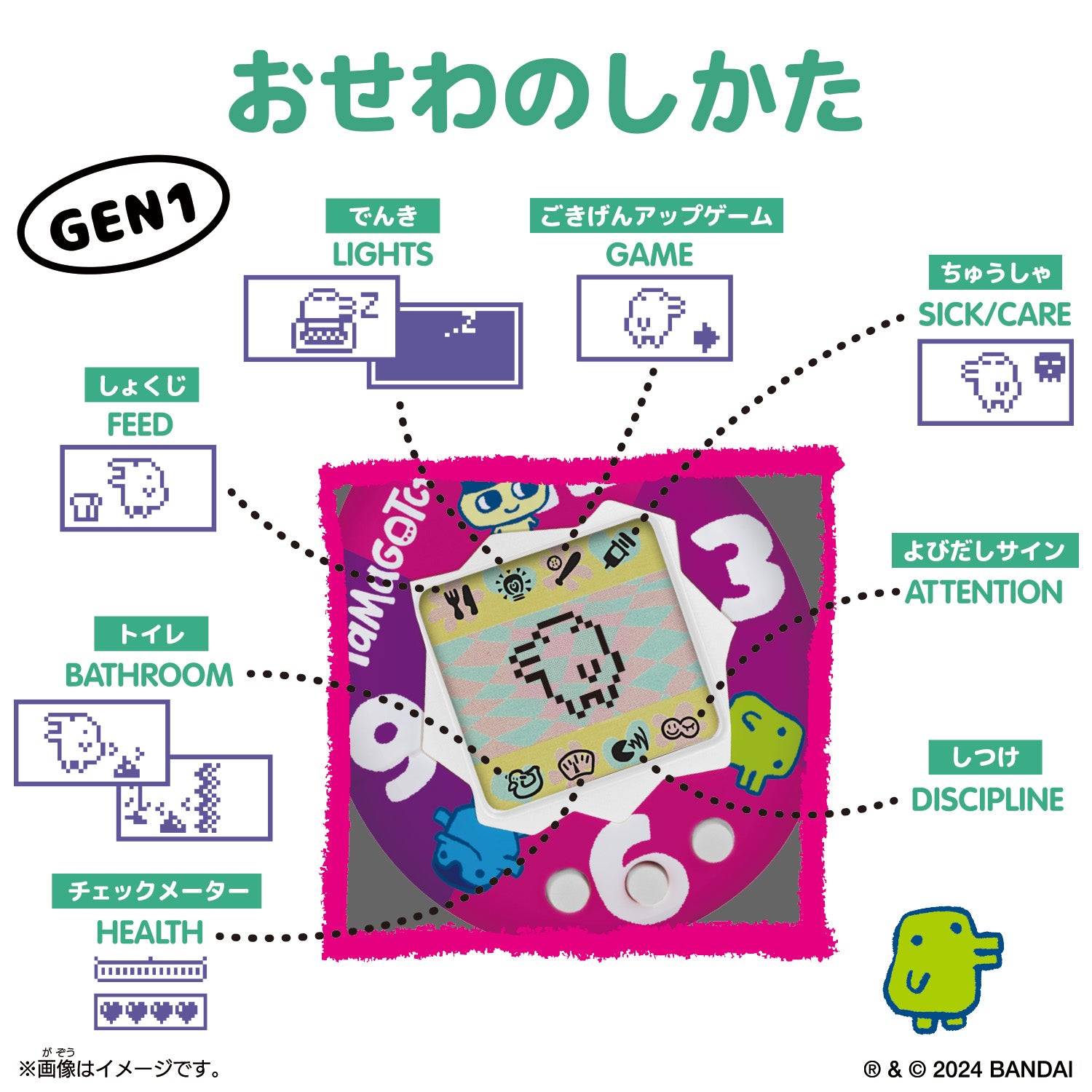 Original Tamagotchi - Tama Candy