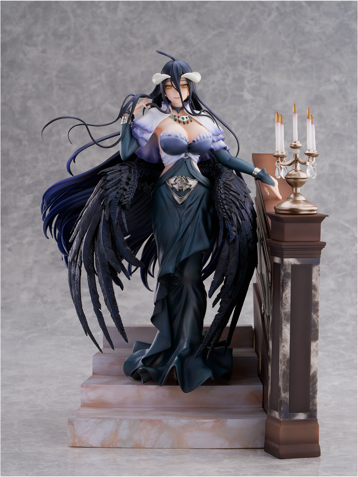Overlord 1/7 Scale Figure - Albedo Jet Black Dress Ver.