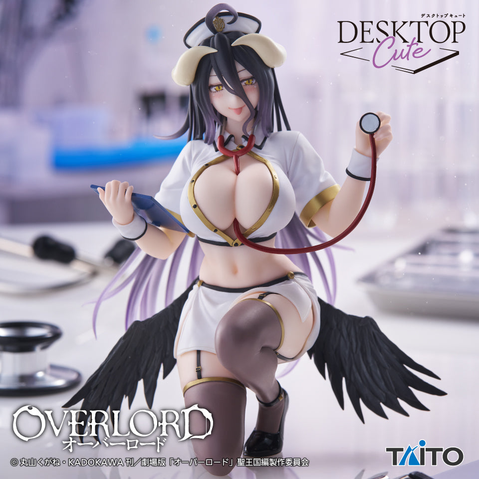 Overlord Desktop Cute - Albedo Nurse Ver.