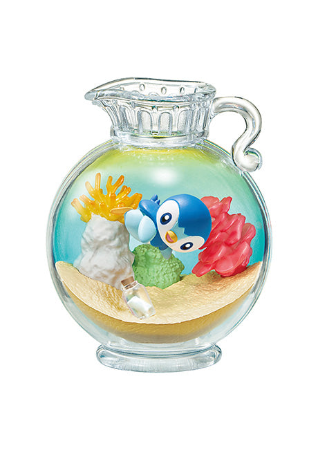 POKEMON - RE-MENT - POKEMON AQUA BOTTLE COLLECTION 2 MEMORIES OF THE SPARKLING SEASIDE - COMPLETE SET OF 6