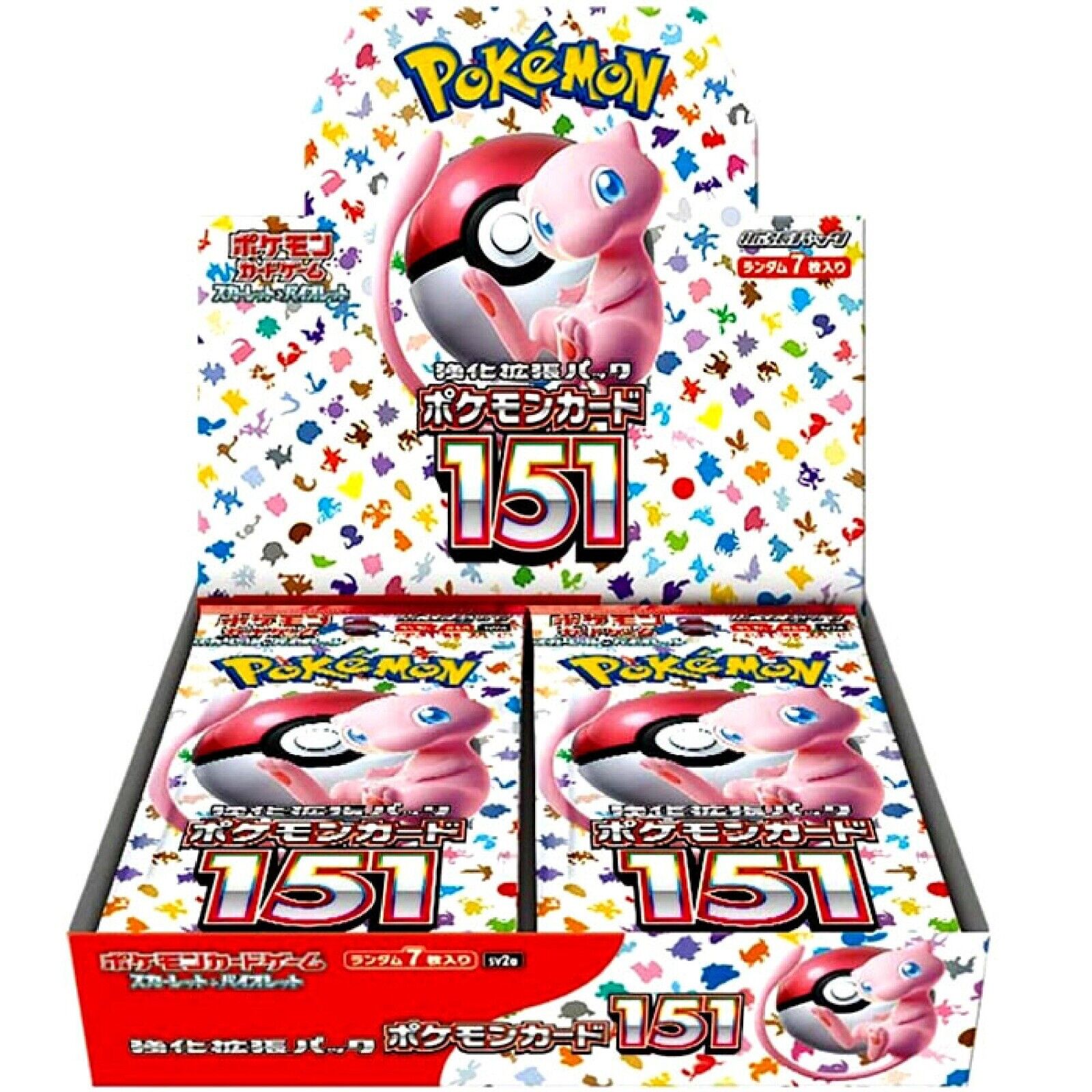 POKEMON CARD GAME SCARLET AND VIOLET POKEMON CARD 151 - SV2a - (BOX)