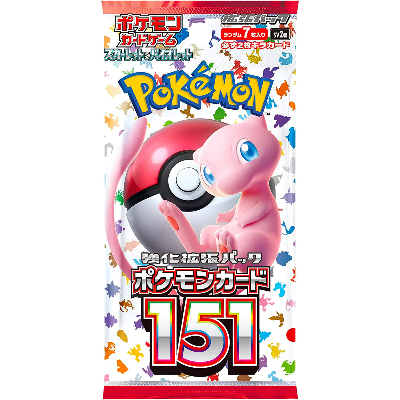 POKEMON CARD GAME SCARLET AND VIOLET POKEMON CARD 151 - SV2a - (BOX)