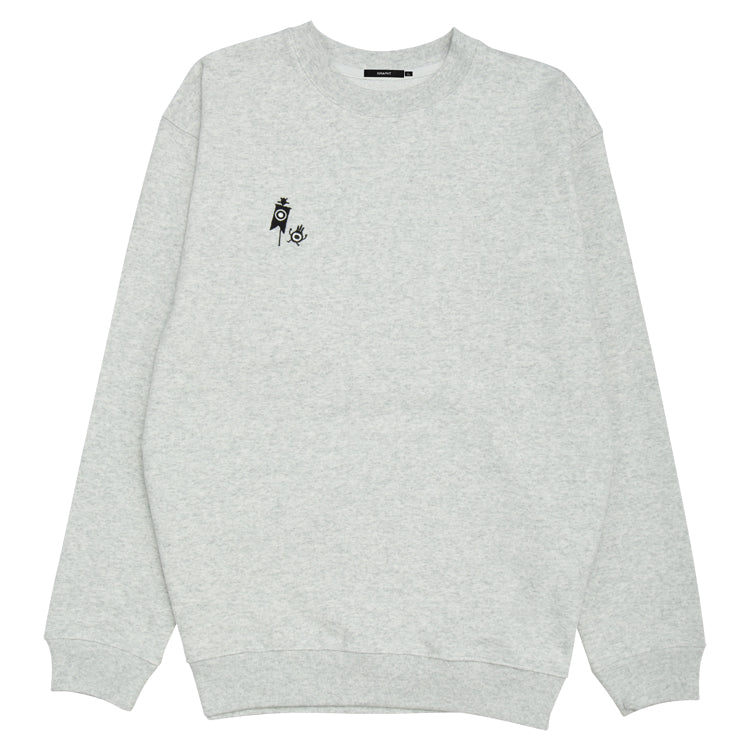 Patapon X Grapht Fashion Collection - Hatapon Embroidered Grey Sweatshirt