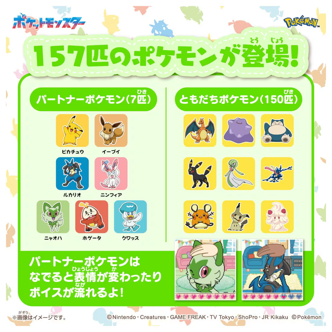 Pokemon - PokeNade Poke Ball + Pikachu Friend Pouch Complete Set
