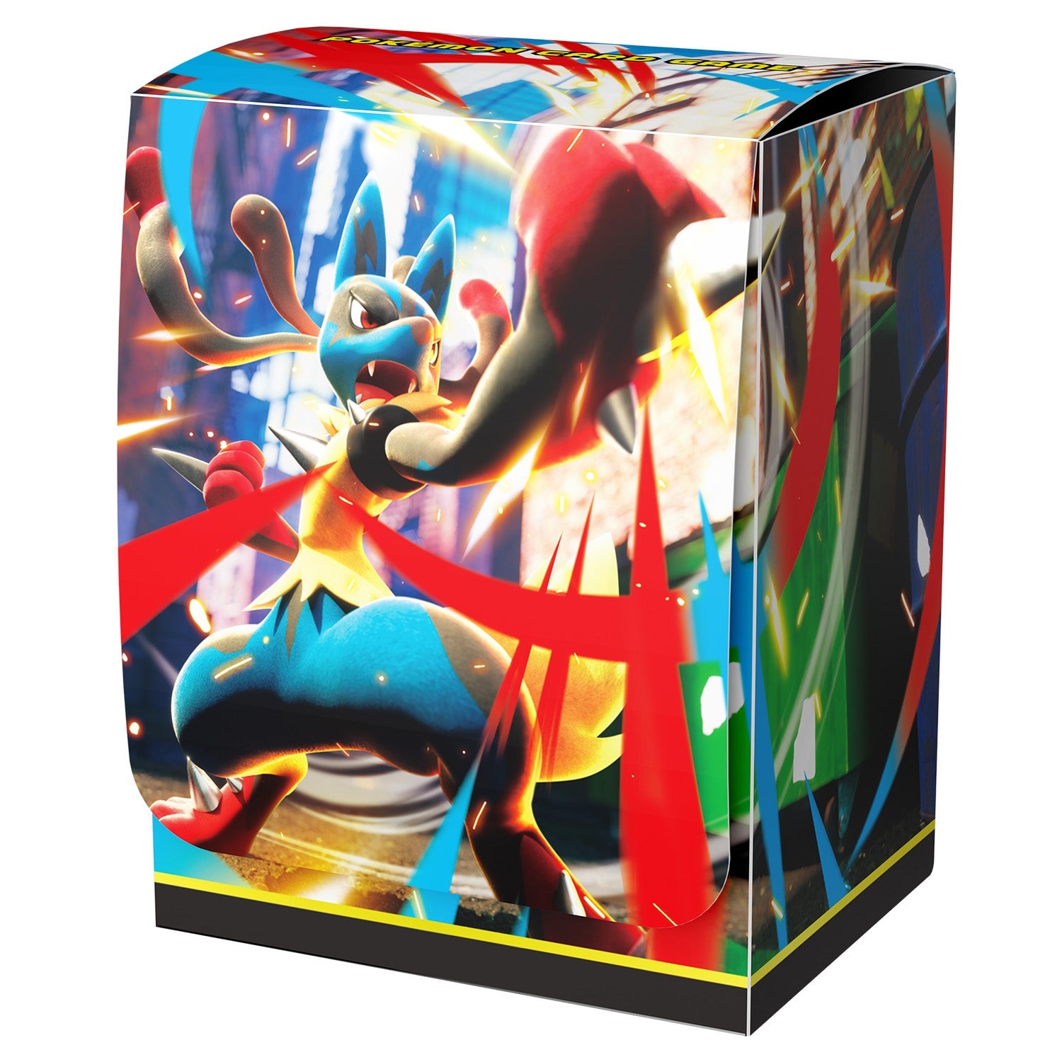 pokemon card mega lucario Pokemon Card Game Deck Case Mega Lucario