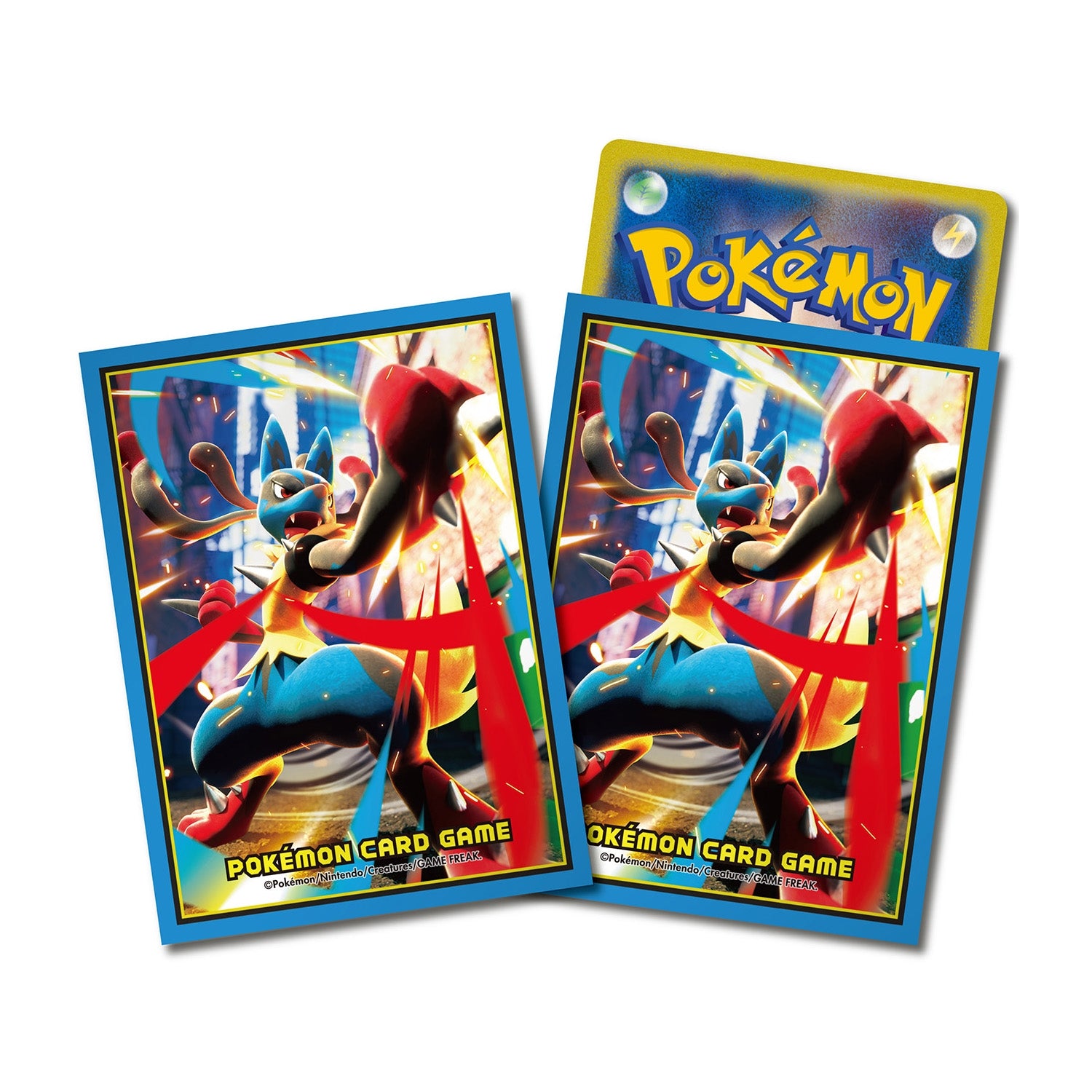 Pokemon Card Game Deck Shield - Mega Lucario Sleeves JumpIchiban Pokemon Card Game Deck Shield - Mega Lucario Sleeves JumpIchiban