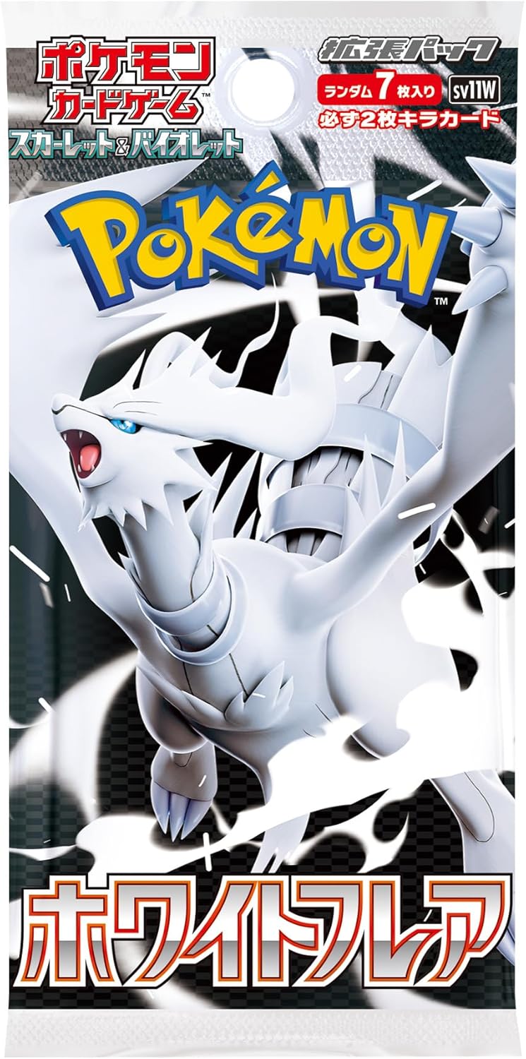 pokemon white flare booster packs Pokémon Trading Card White Flare Booster Box Scarlet & Violet SV11W Ja –  Calipokehouse main image 0