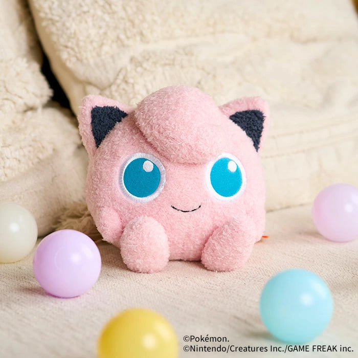 Pokemon Mokomoko Puchi Plush - Jigglypuff
