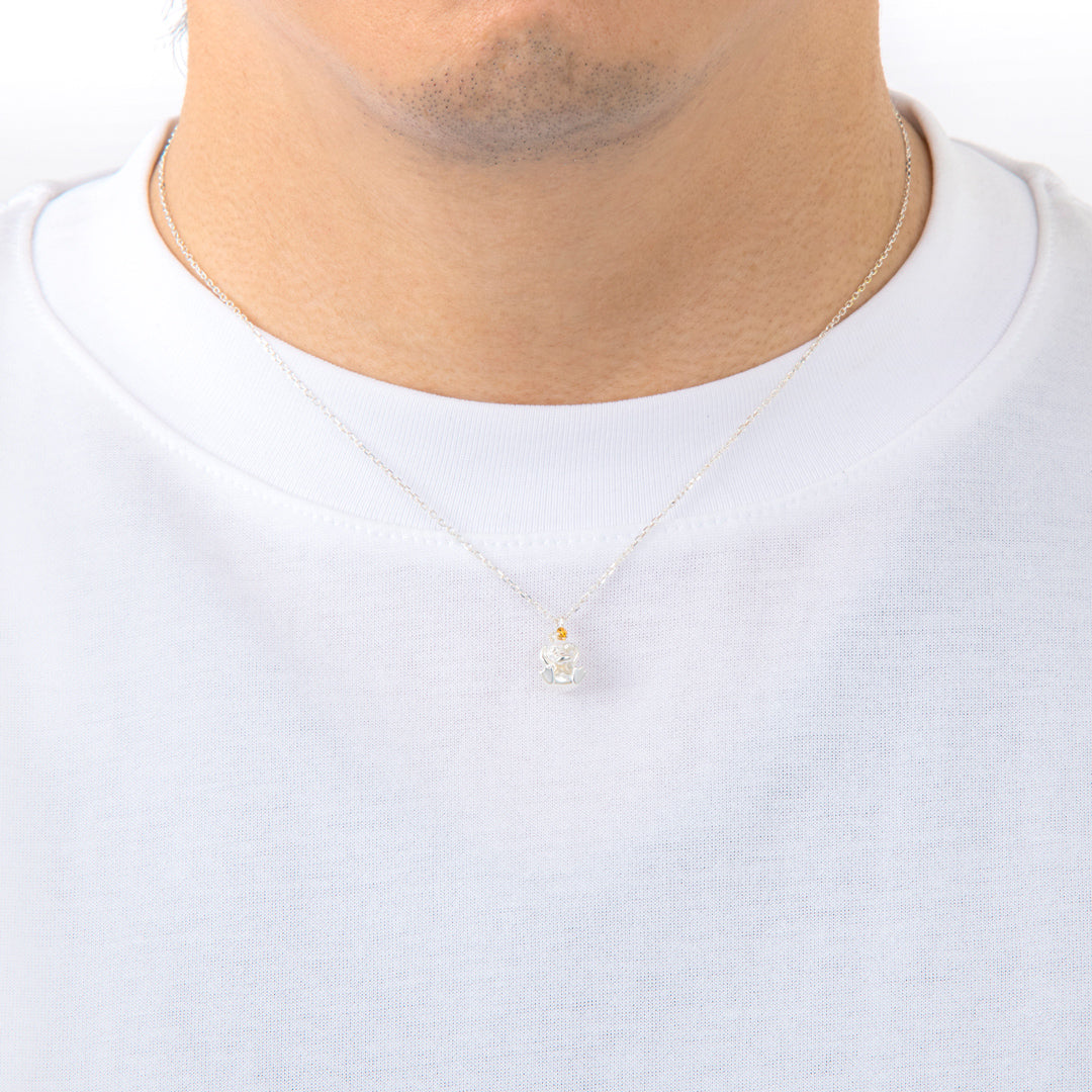 Pokemon U-Treasure - Psyduck Silver Necklace (3 Types)