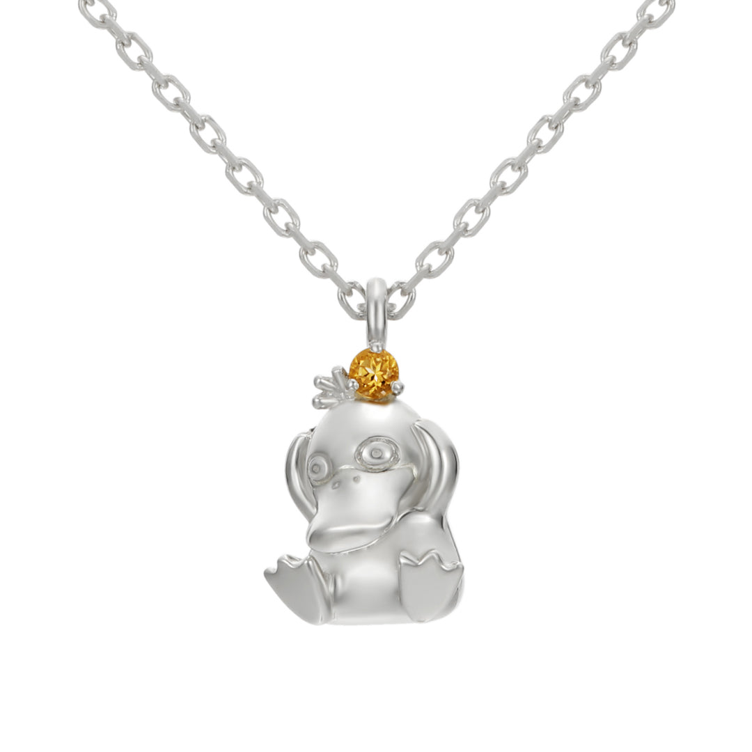 Pokemon U-Treasure - Psyduck Silver Necklace (3 Types)