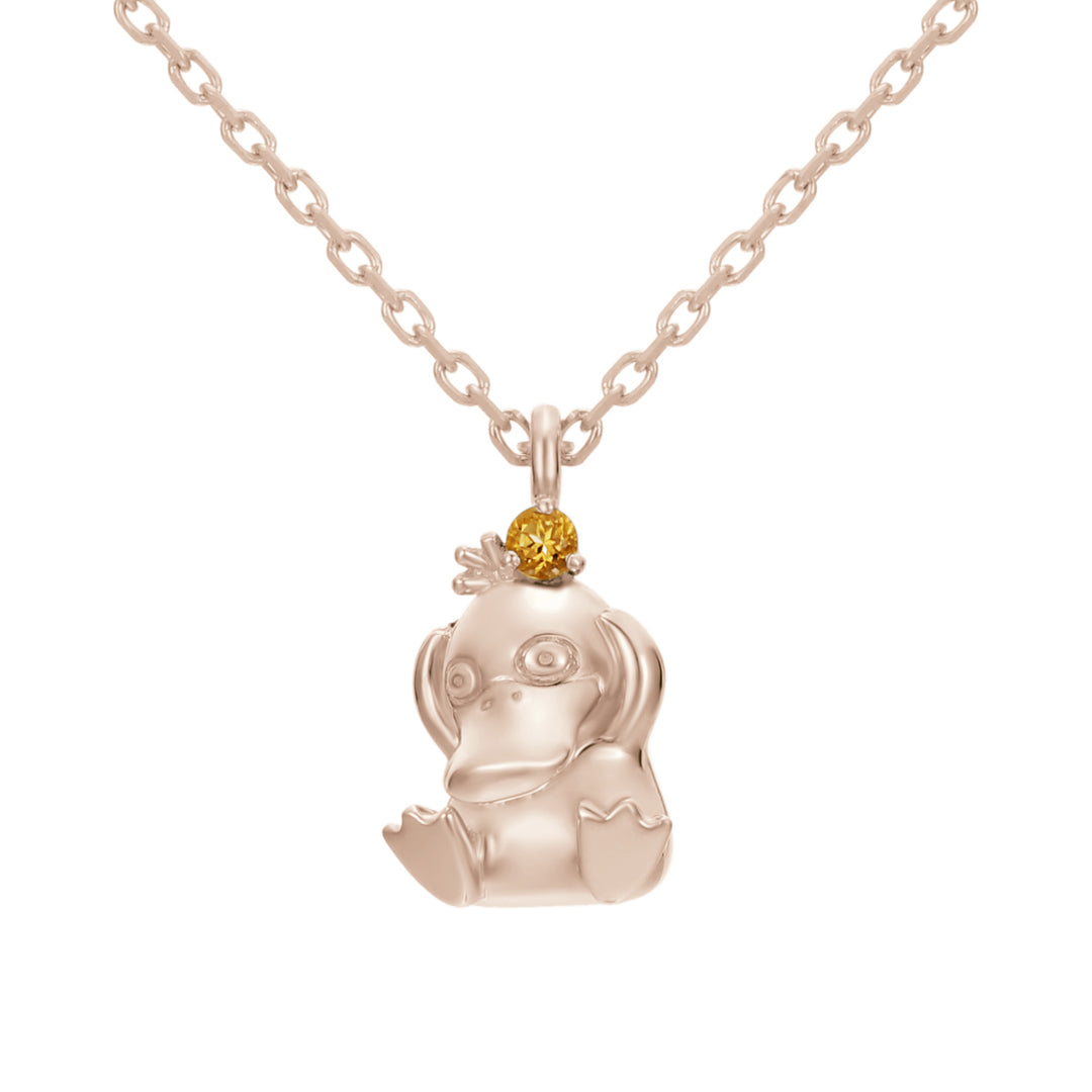 Pokemon U-Treasure - Psyduck Silver Necklace (3 Types)
