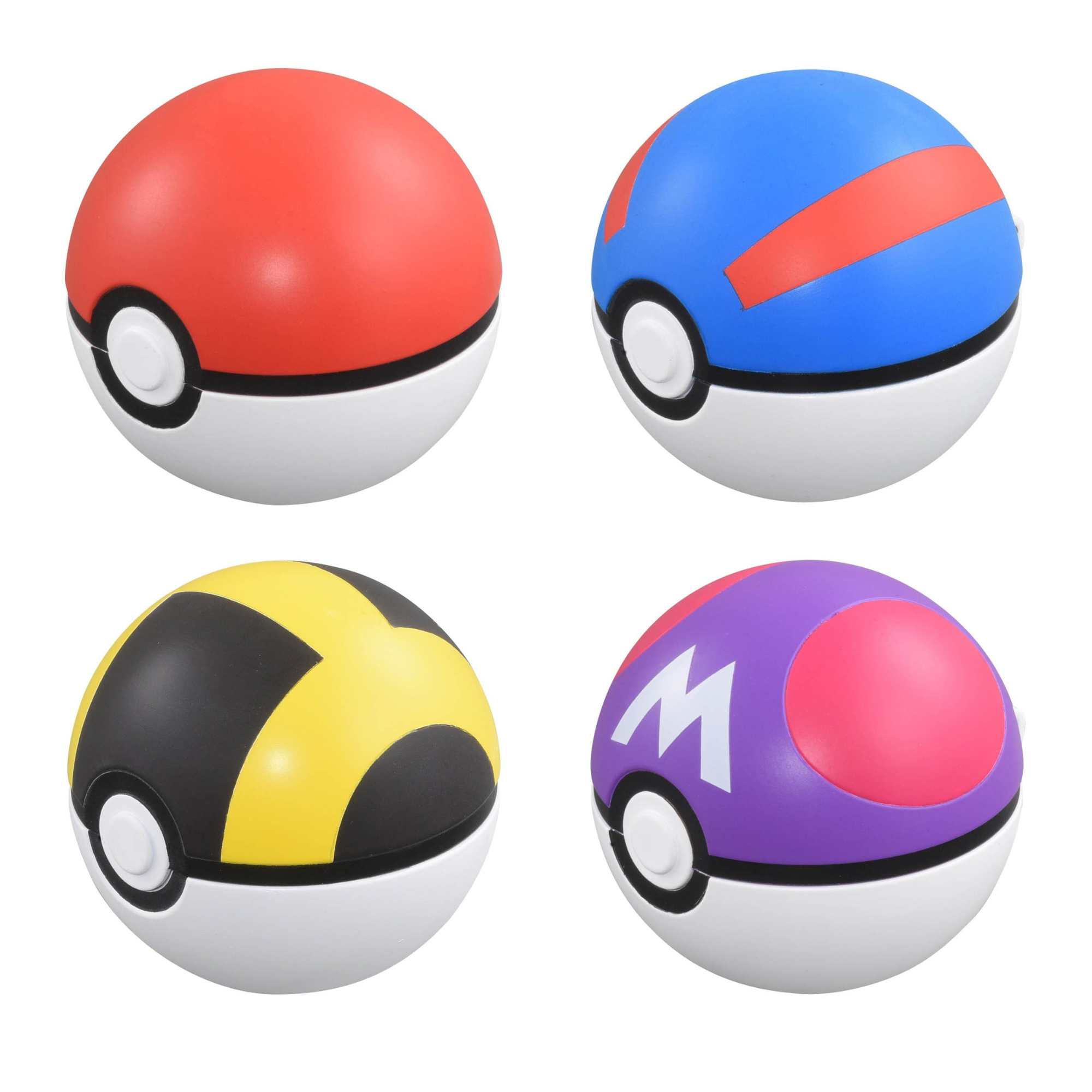 Pokémon Toy Monster Collection - Poke Ball (4 Types)