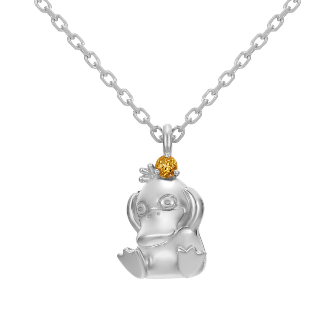 Pokemon U-Treasure - Psyduck Silver Necklace (3 Types)
