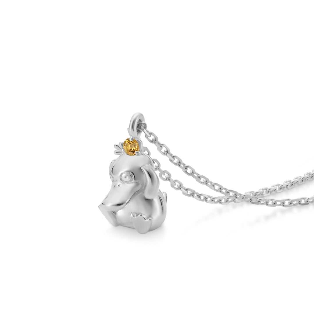 Pokemon U-Treasure - Psyduck Silver Necklace (3 Types)