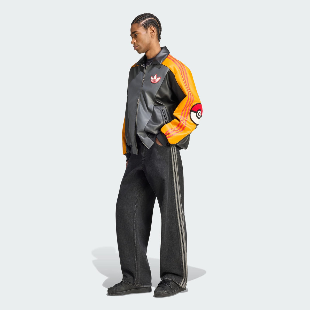 Pokemon x Adidas Collection - 8 Ball Jacket Pikachu Ver.