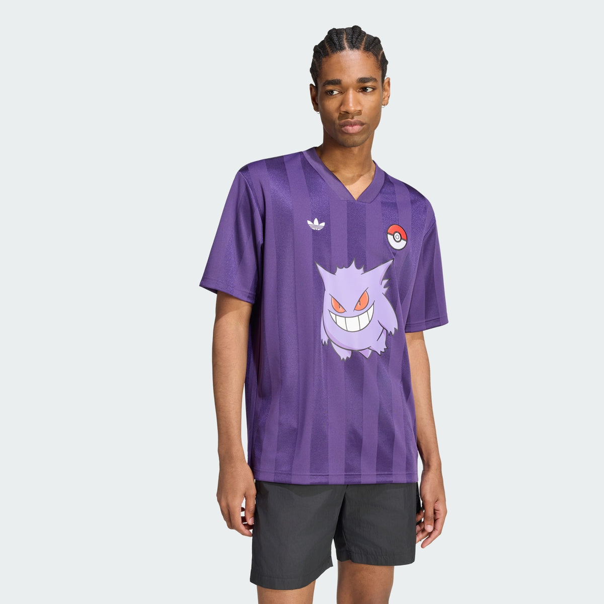 Pokemon x Adidas Collection - Gengar Jersey T-Shirt