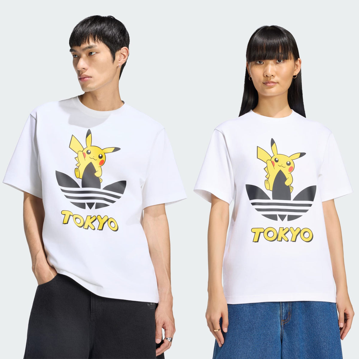 Pokemon x Adidas Collection - T-Shirt Tokyo 3 (2 Types)
