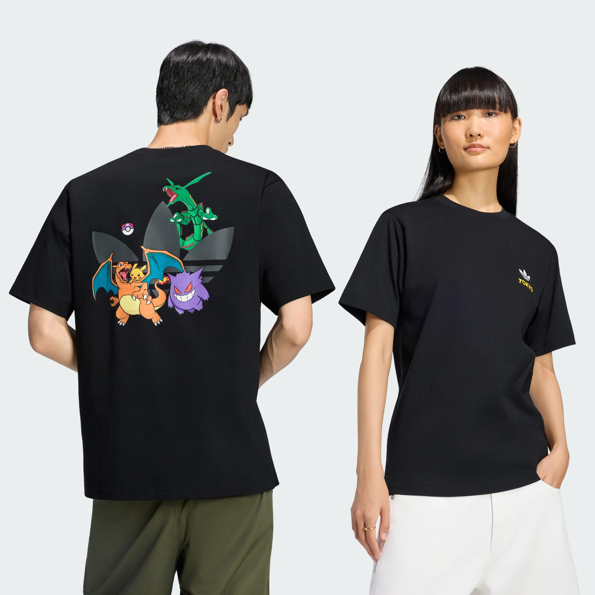 Pokemon x Adidas Collection - T-Shirt Tokyo 1 (2 Types)