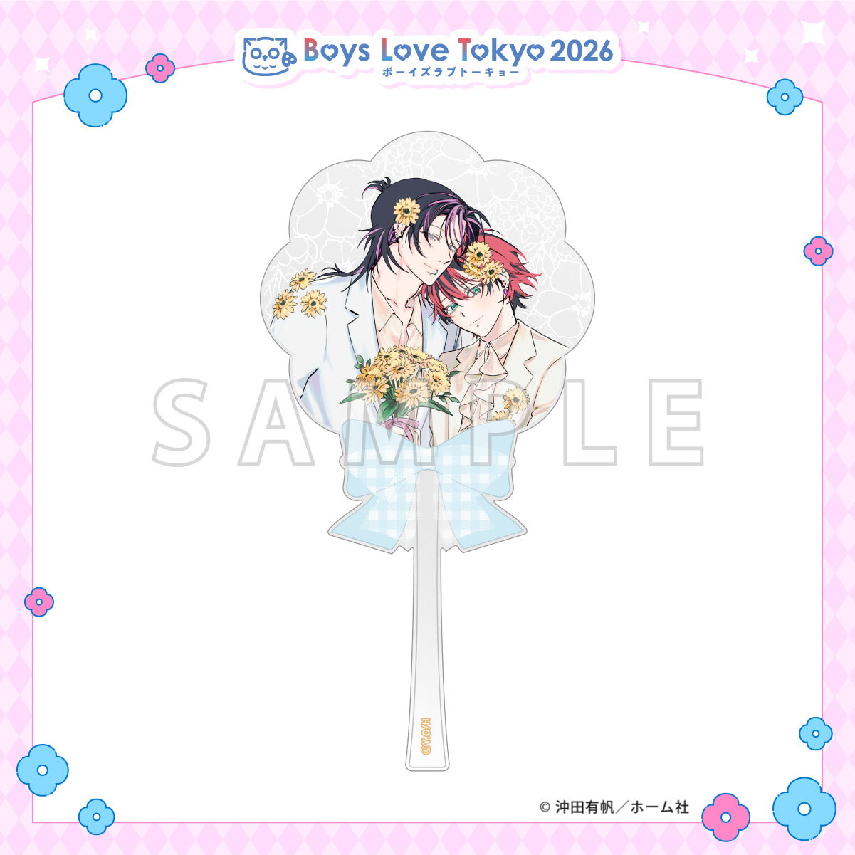 Punks Triangle - Boys Love Tokyo 2026 Acrylic Wand