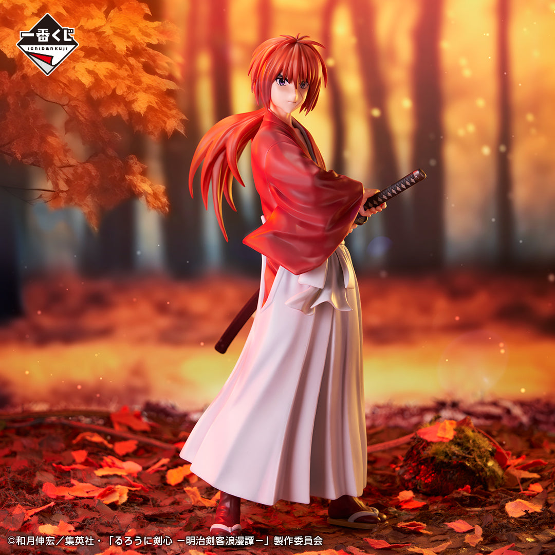 RUROUNI KENSHIN FIGURE ICHIBAN KUJI - MEIJI SWORDSMAN ROMANTIC STORY- A PRIZE- KENSHIN HIMURA