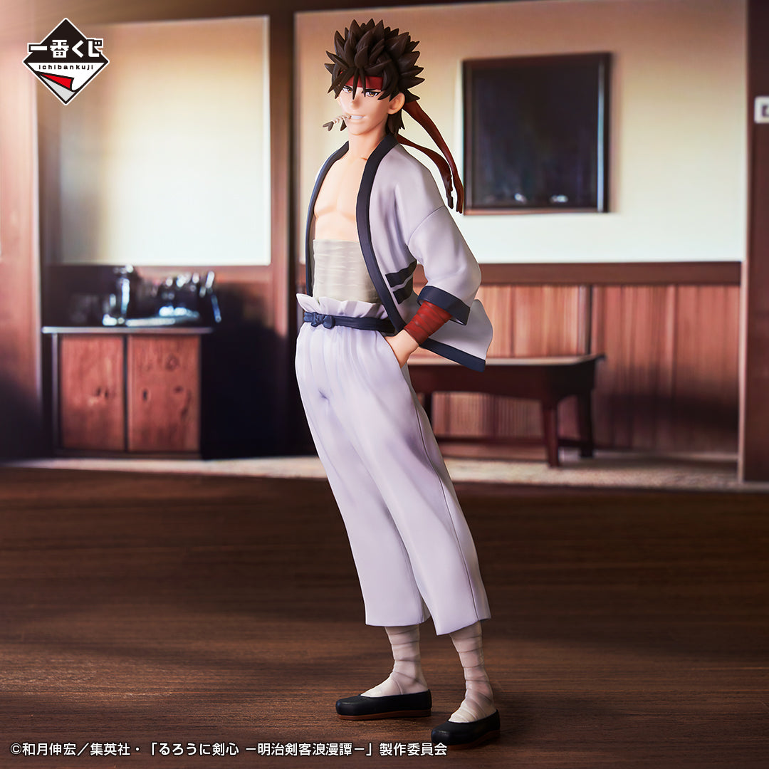 RUROUNI KENSHIN FIGURE ICHIBAN KUJI - MEIJI SWORDSMAN ROMANTIC STORY- B PRIZE- SANOSUKE SAGARA
