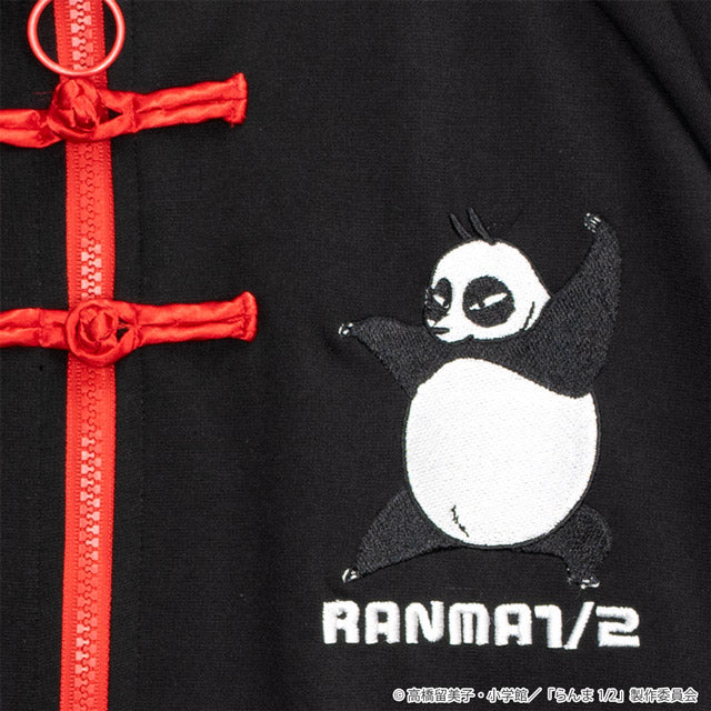 Ranma 1/2 x Listen Flavor - China Jersey Hoodie Black
