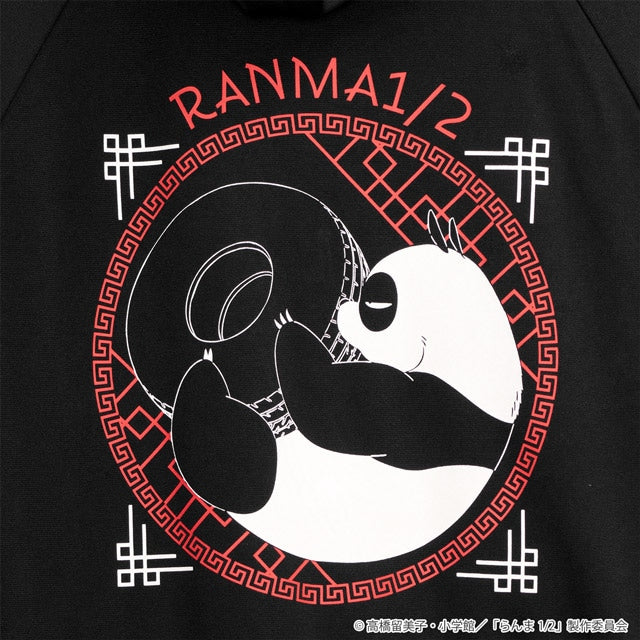 Ranma 1/2 x Listen Flavor - Chinese Jersey Dress Black