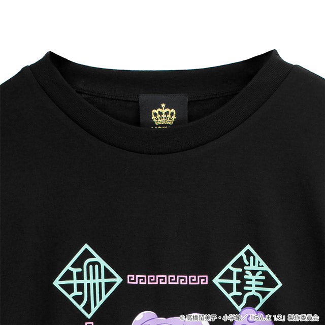 Ranma 1/2 x Listen Flavor - Shampoo Long T-shirt Black