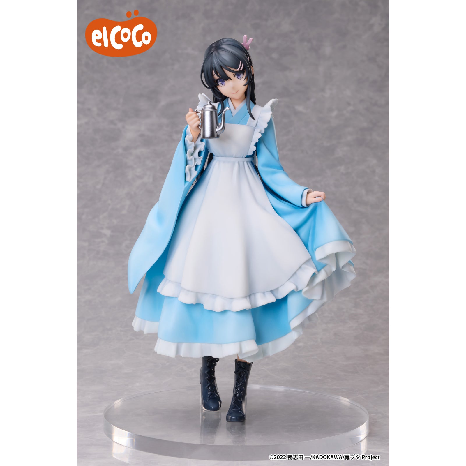 Rascal Does Not Dream of Bunny Girl Senpai Figure - Mai Sakurajima 1/7 Scale Figure Japanese-Style Maid Version