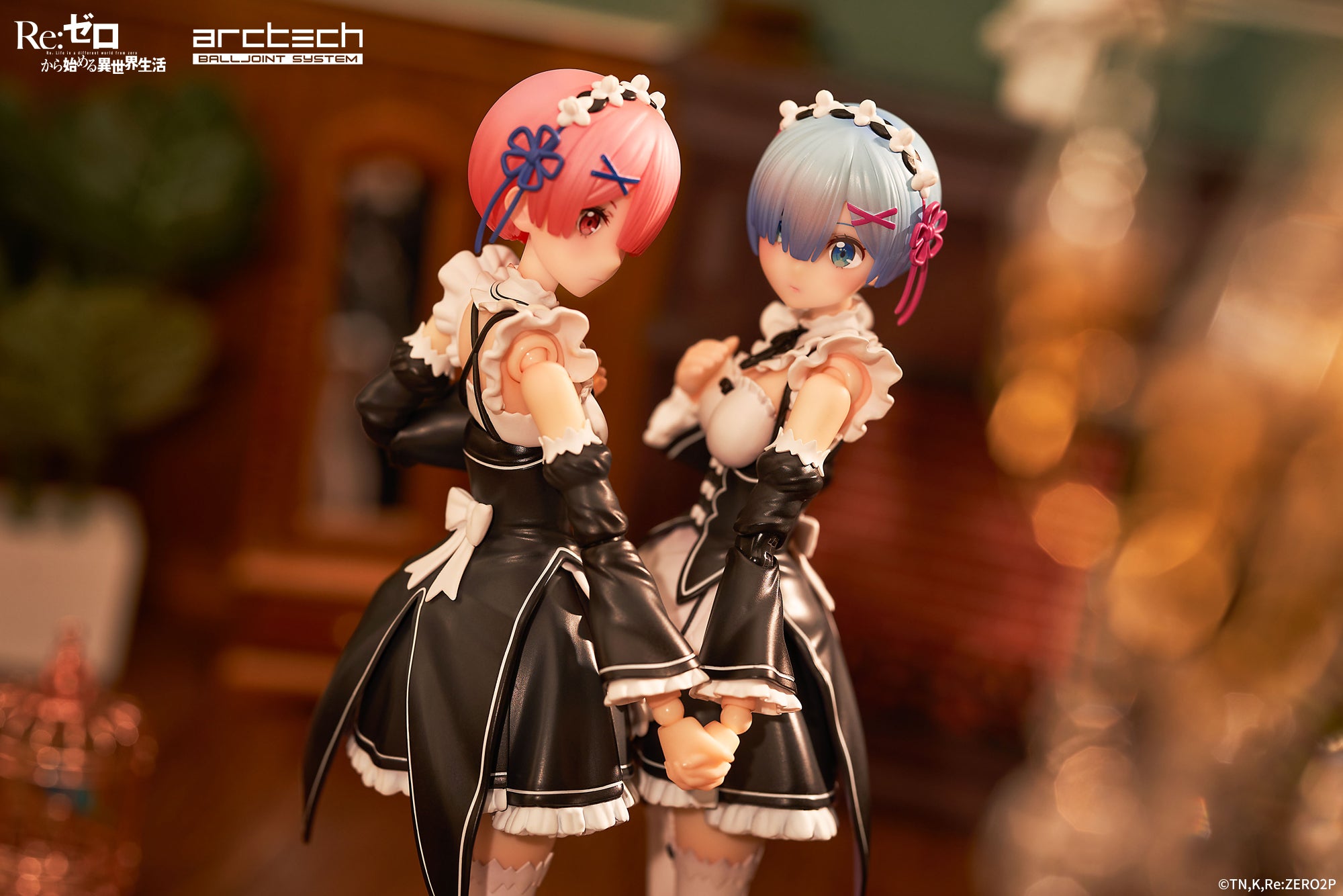 Re:Zero Starting Life in Another World Arctech Action Series - Ram & Rem Set