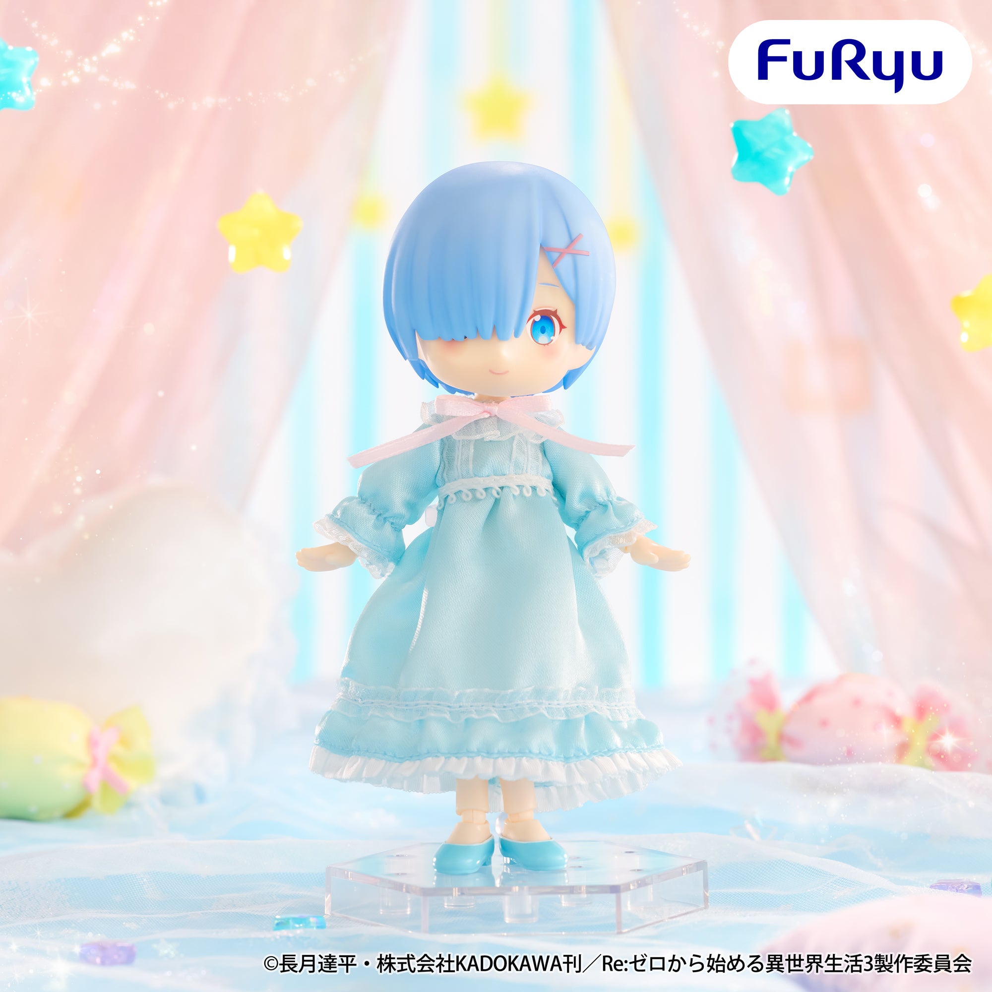 Re:Zero Starting Life in Another World MeloDoll Figure - Rem Night Dress Ver.