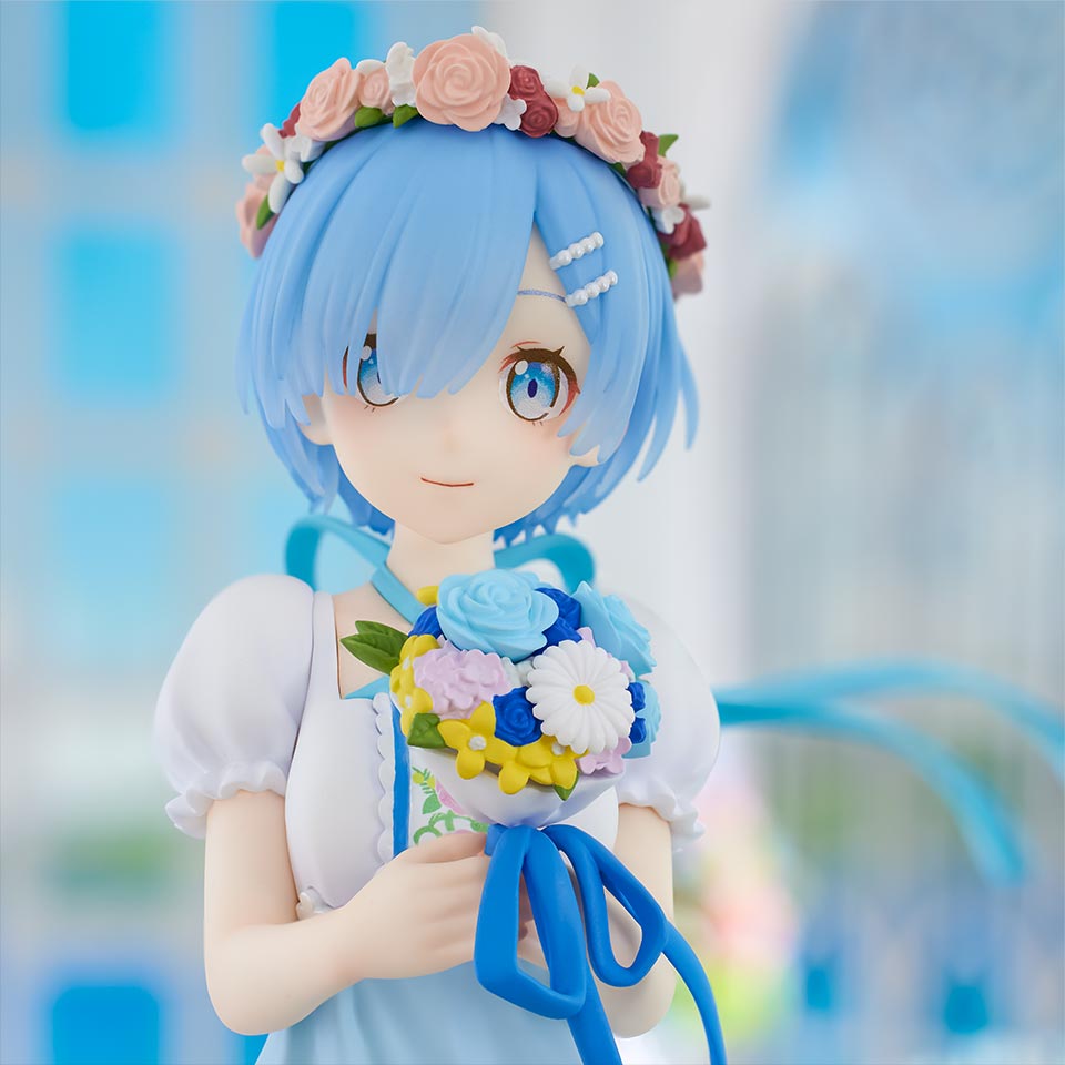 Re:Zero Trio-Try-iT Figure - Rem Bridesmaid Ver.