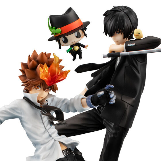 Reborn! G.E.M. Series - Tsunayoshi Sawada, Kyoya Hibari and Reborn Set