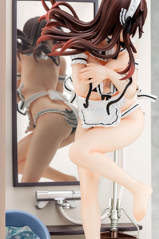 Rent a Girlfriend Completed Figure - Mizuhara Chizuru Maid Bikini Cleaning Figure 1/6