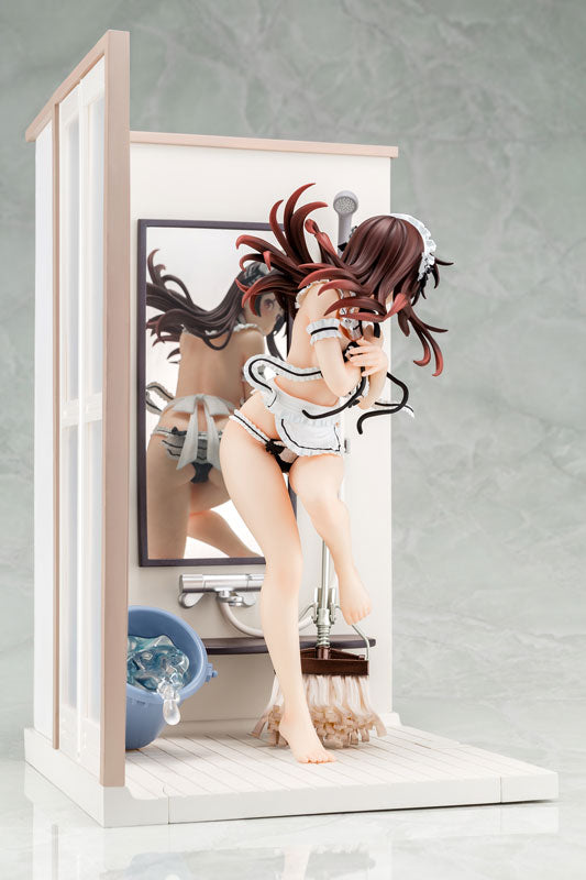 Rent a Girlfriend Completed Figure - Mizuhara Chizuru Maid Bikini Cleaning Figure 1/6