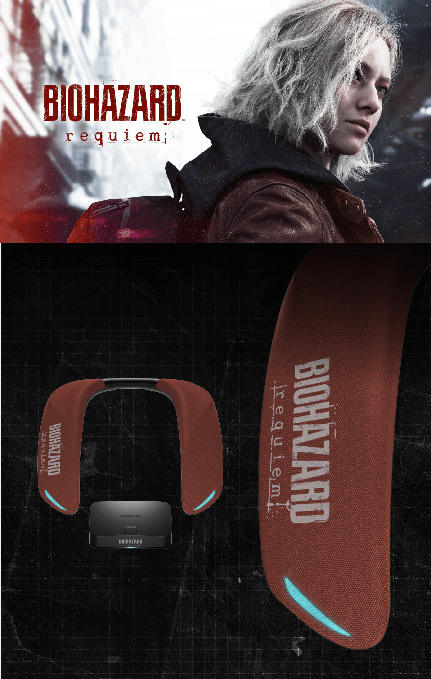 Resident Evil Biohazard Requiem X Panasonic - Neck Speaker System